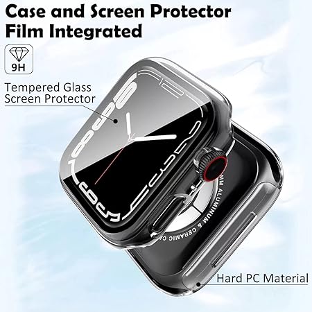 Pbuddy iwatch case Full Cover Screen Protector Smart Watch (2 pack Smart Watch Protector) Pbuddy iwatch case Full Cover Screen Protector Smart Watch (2 pack Smart Watch Protector)
